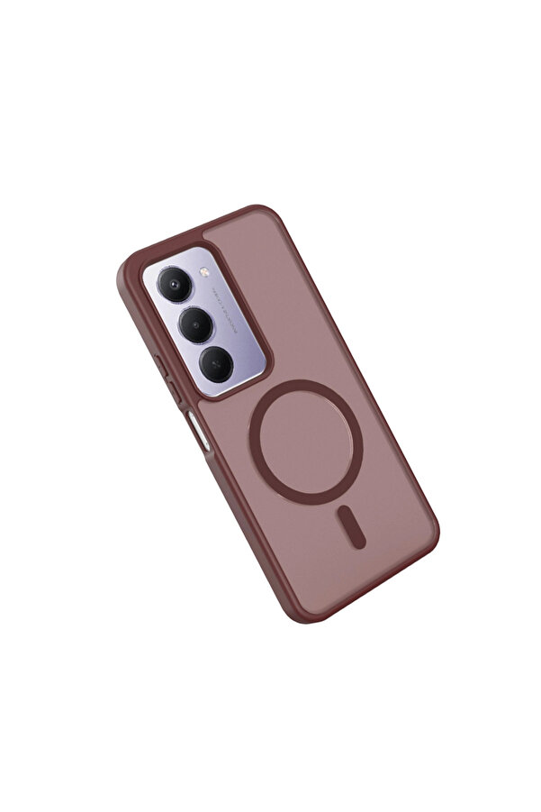 Evi̇mdeyokyok Joko Xi̇aomi̇ Redmi̇ 15 4G Jota Magsafe Kapak - Bordo