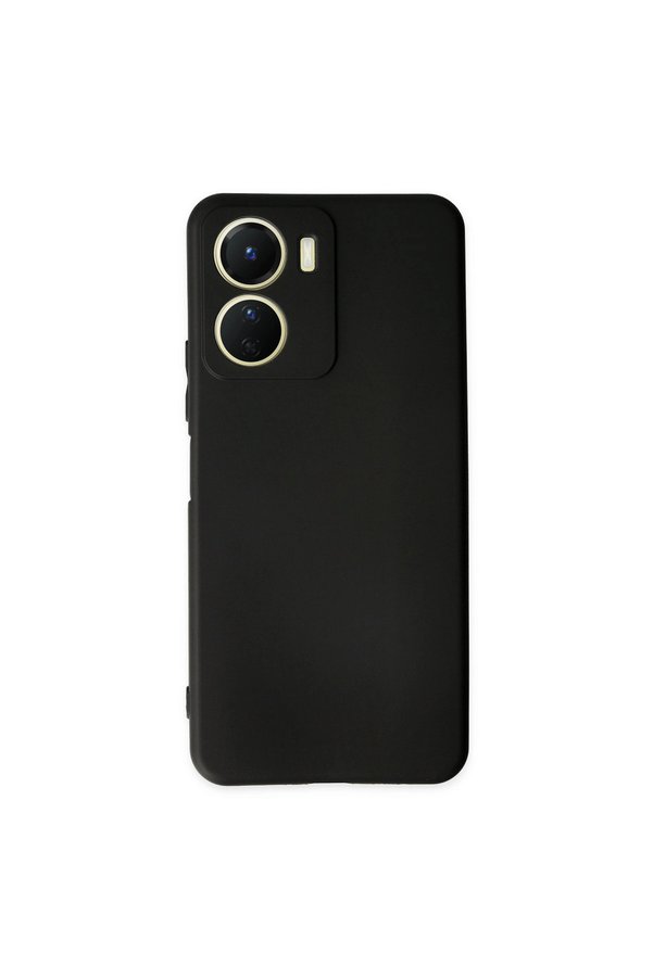 Evimdeyokyok Vivo Y16 Kılıf First Silikon - Siyah