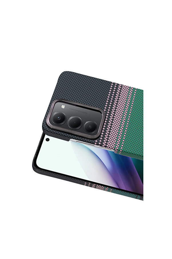 Evi̇mdeyokyok Xi̇aomi̇ Redmi̇ 15 4G Vega Magsafe Kapak - Yeşi̇l