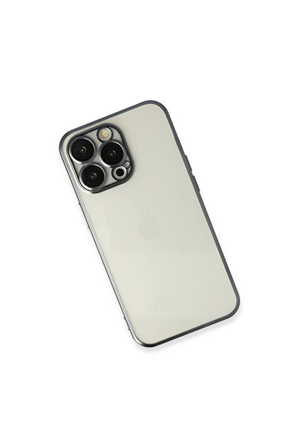 Evi̇mdeyokyok Apple İphone 13 Pro Max Kılıf Razer Lensli̇ Si̇li̇kon - Si̇yah