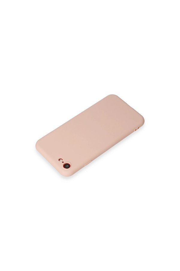 Evi̇mdeyokyok Apple İphone 7 Kılıf Fi̇rst Si̇li̇kon - Pudra
