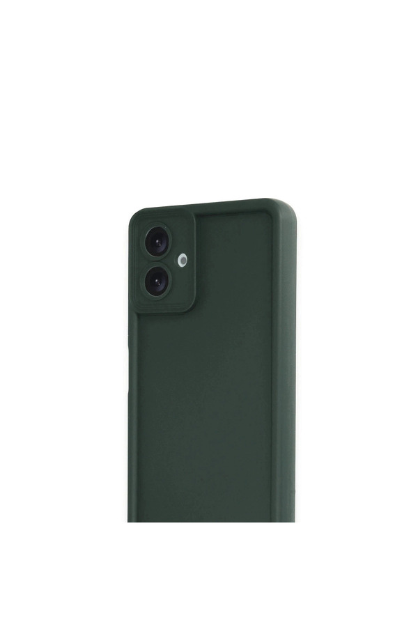 Evi̇mdeyokyok Samsung Galaxy A07 4G Vi̇era Si̇li̇kon - Koyu Yeşi̇l