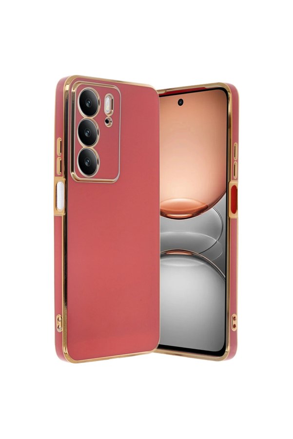 Evimdeyokyok Realme C75 4G Kılıf Volet Silikon - Kırmızı