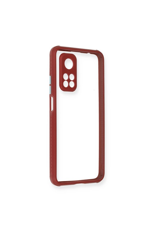 Evimdeyokyok Xiaomi Mi 10T Pro Kılıf Miami Şeffaf Silikon - Fuşya