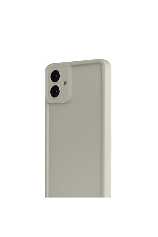 Evi̇mdeyokyok Samsung Galaxy A07 4G Vi̇era Si̇li̇kon - Krem