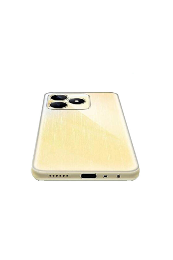Evi̇mdeyokyok Realme C53 Kılıf Lüx Şeffaf Si̇li̇kon