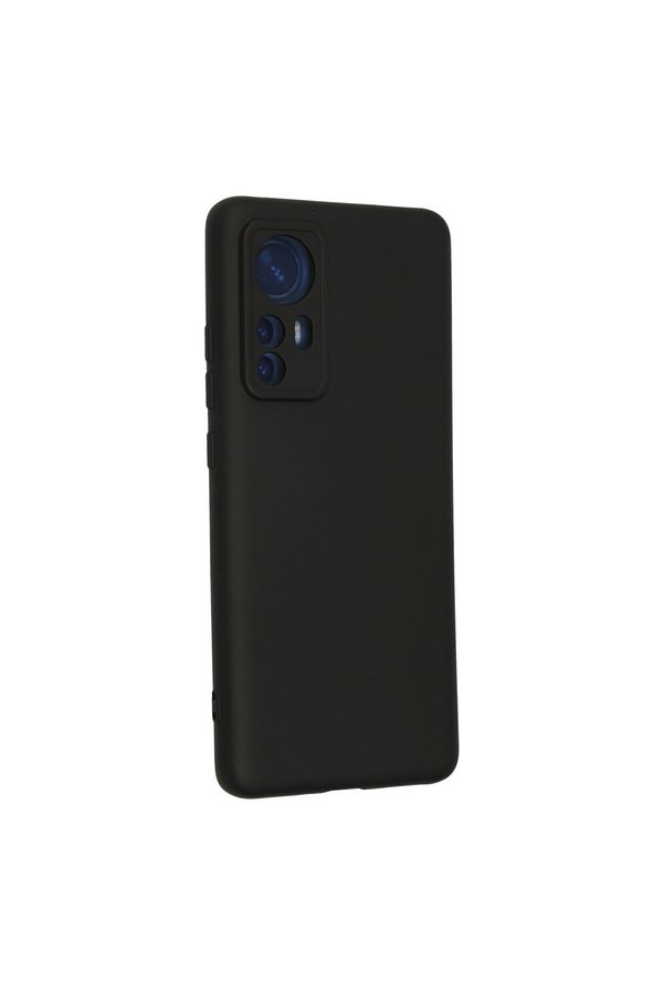 Evimdeyokyok Xiaomi Mi 12 Kılıf Nano İçi Kadife Silikon - Siyah