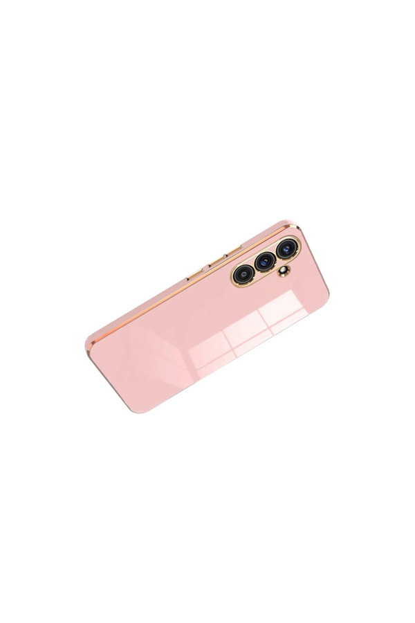 Evi̇mdeyokyok Samsung Galaxy A17 5G Volet Si̇li̇kon - Pembe