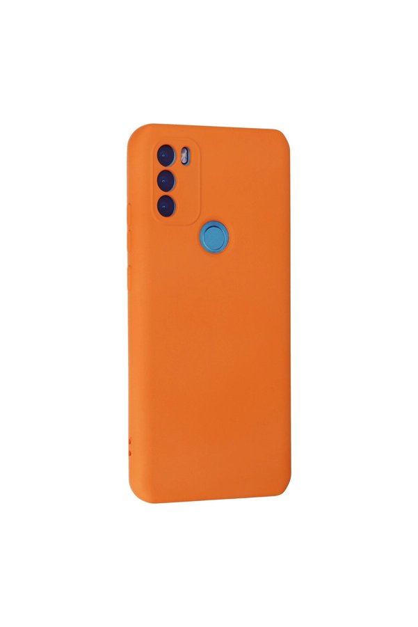 Evi̇mdeyokyok General Mobi̇le Gm 21 Plus Kılıf Nano İçi̇ Kadi̇fe Si̇li̇kon - Turuncu
