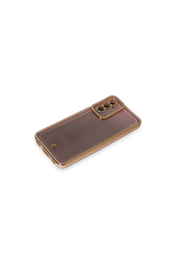 Evimdeyokyok Samsung Galaxy M23 Kılıf Liva Lens Silikon - Pudra
