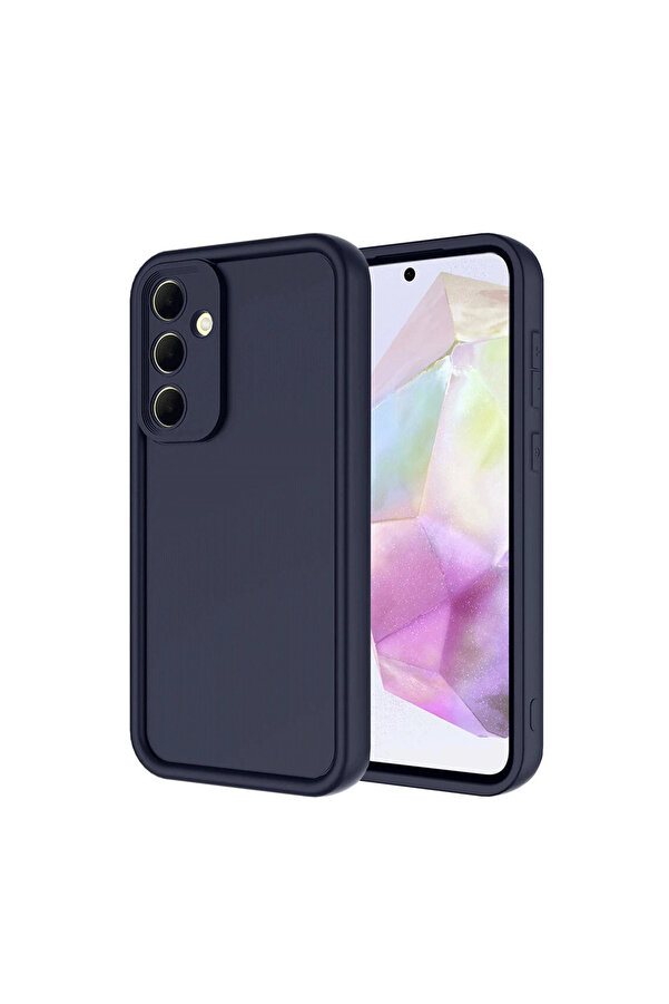 Evi̇mdeyokyok Samsung Galaxy A17 5G Vi̇era Si̇li̇kon - Laci̇vert