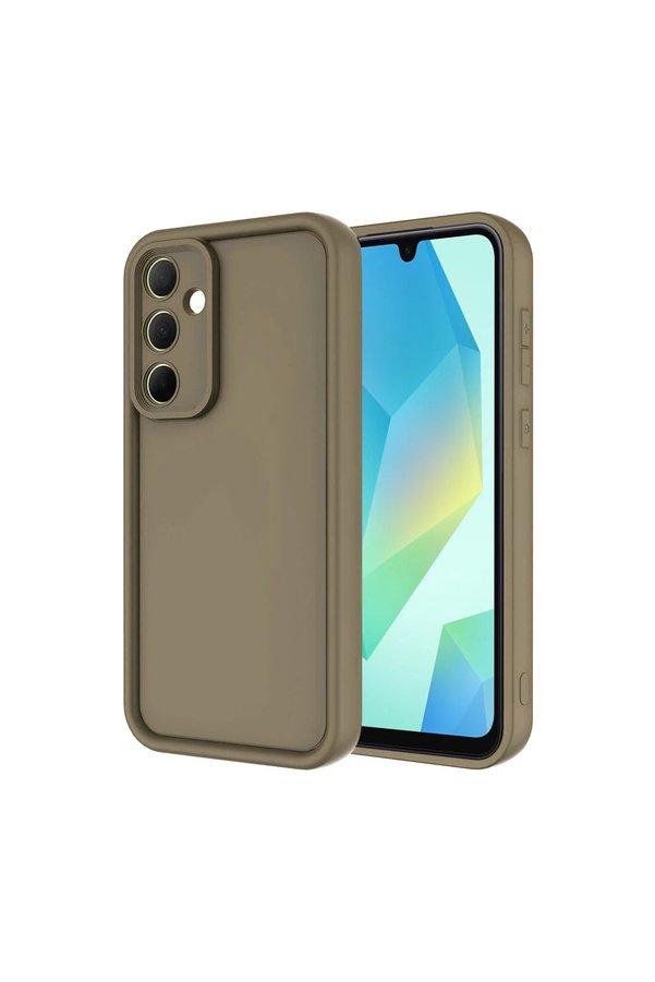 Evimdeyokyok Samsung Galaxy A16 5G Kılıf Viera Silikon - Kahverengi