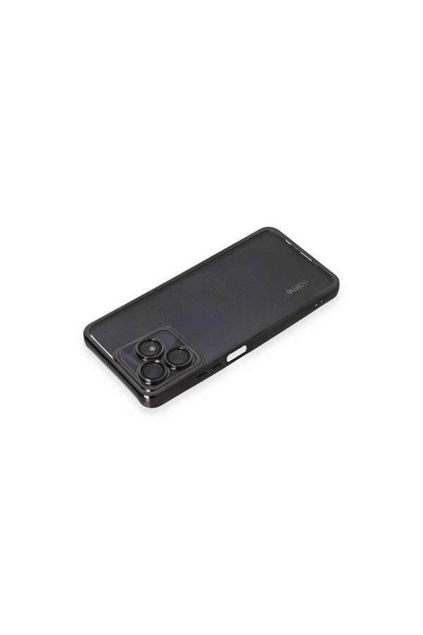 Evi̇mdeyokyok Realme C53 Kılıf Razer Lensli̇ Si̇li̇kon - Si̇yah