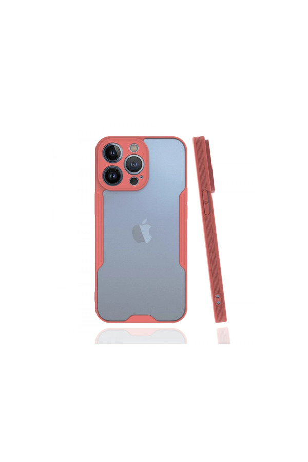 Evi̇mdeyokyok Apple İphone 13 Pro Kılıf Plati̇n Si̇li̇kon - Pembe