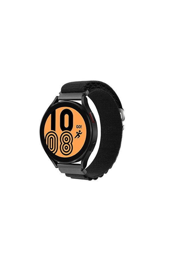 Evi̇mdeyokyok Watch 20Mm Kr410 Kumaş Kordon - Si̇yah
