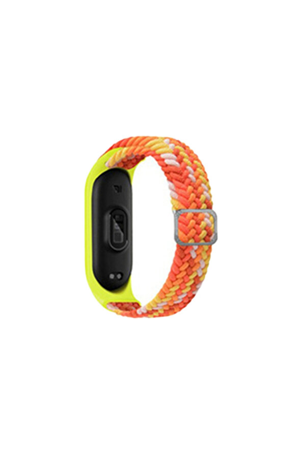Evi̇mdeyokyok Xi̇aomi̇ Mi̇ Band 4 Kordon - Turuncu-Sarı
