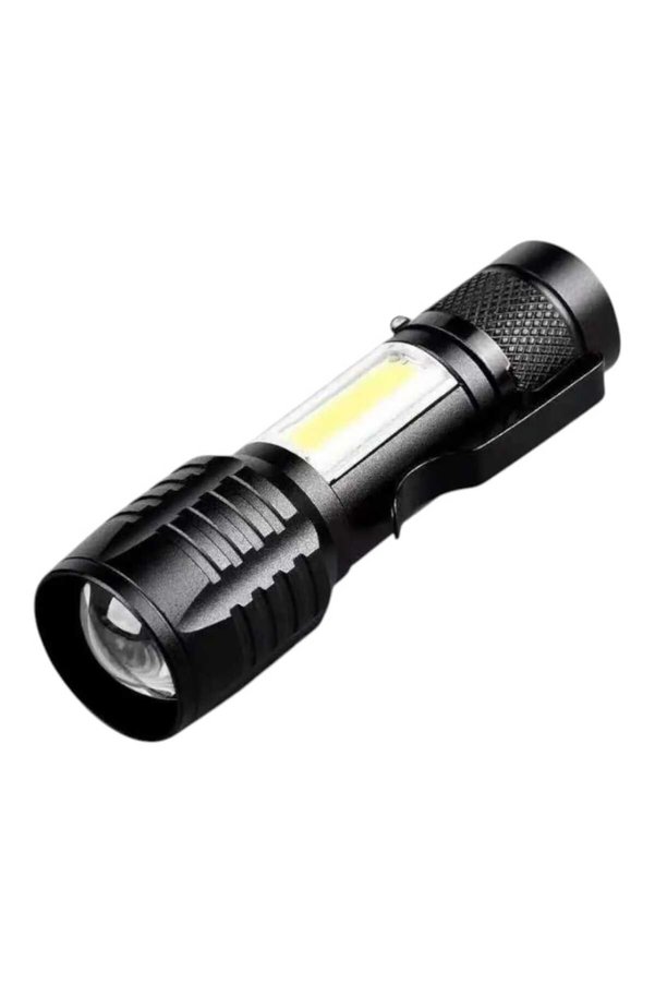 Ethab Ticaret Wison Ws-5454 Taktik Usb Şarj Edilebilir Kamp Feneri Cob Zumlanabilir Mini Taşınabilir