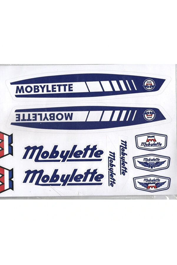 Gogo Çıkartma Mobi̇let Mavi̇ Üni̇versal Eti̇ket Seti̇ A4 Boyutunda