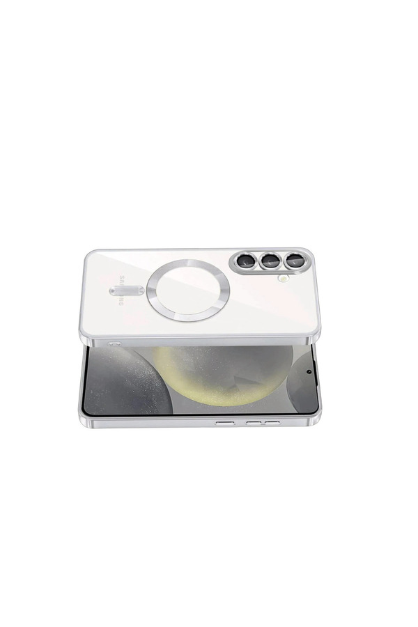 Evimdeyokyok Samsung Galaxy A37 5G Kross Magneticsafe Kapak - Gümüş
