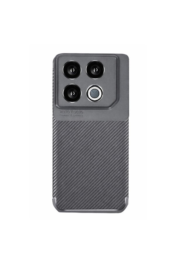 Evimdeyokyok İnfinix Gt 20 Pro Kılıf Auto Focus Karbon Kapak - Gri