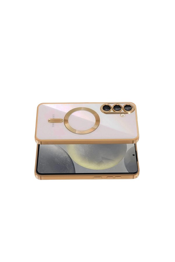 Evi̇mdeyokyok Samsung Galaxy A57 5G Kross Magneti̇csafe Kapak - Çöl Ti̇tanyum