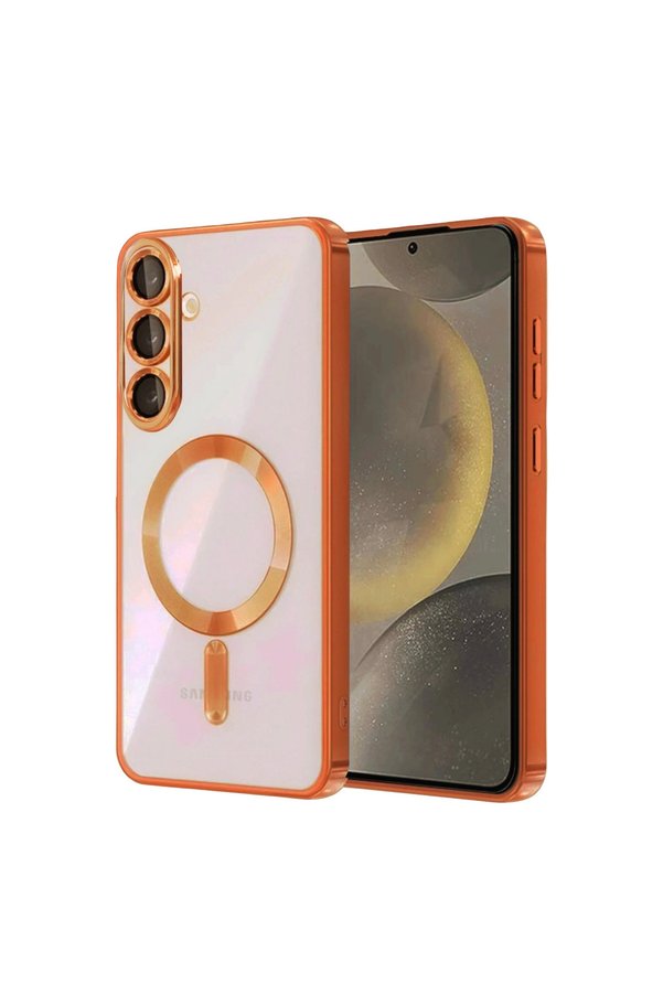 Evimdeyokyok Samsung Galaxy A37 5G Kross Magneticsafe Kapak - Turuncu