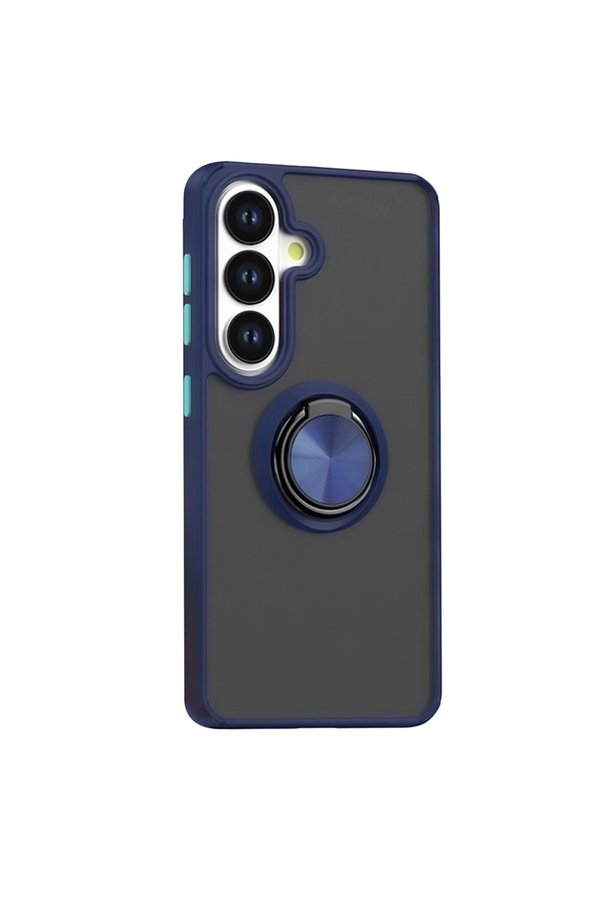 Evi̇mdeyokyok Samsung Galaxy S26 Plus Montreal Yüzüklü Si̇li̇kon Kapak - Laci̇vert