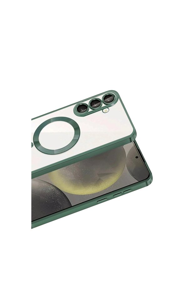 Evimdeyokyok Samsung Galaxy A37 5G Kross Magneticsafe Kapak - Koyu Yeşil