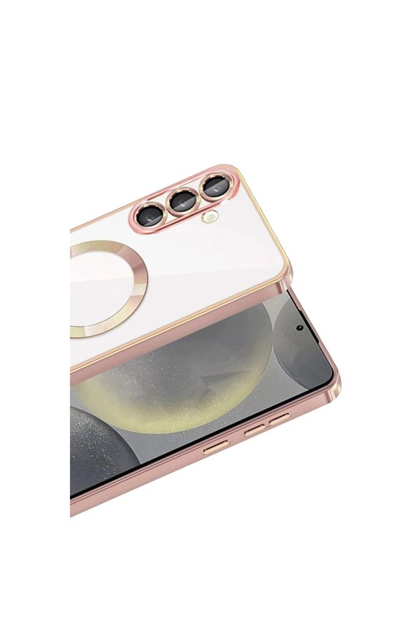 Evimdeyokyok Samsung Galaxy A37 5G Kross Magneticsafe Kapak - Rose