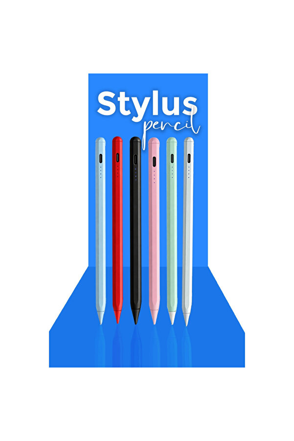 Evi̇mdeyokyok K2259 İpad Uyumlu Dokunmati̇k Stylus Kalem - Pembe