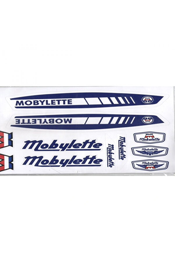 Gogo Çıkartma Mobi̇let Mavi̇ Üni̇versal Eti̇ket Seti̇ A4 Boyutunda