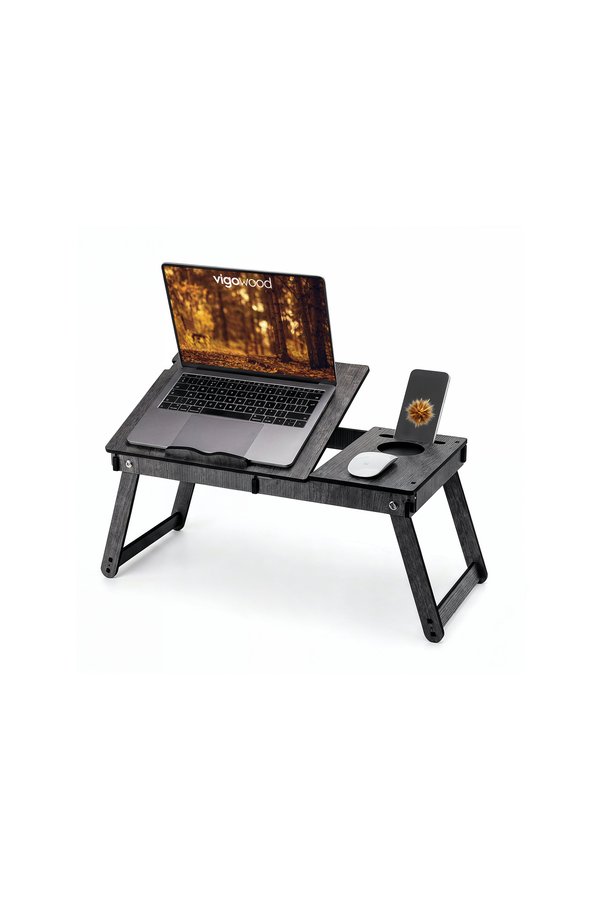 Vigo Wood Katlanır Ayaklı Çalışma Sehpası Antik-BT301A