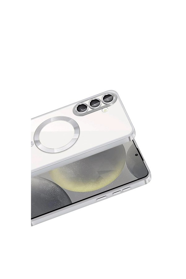Evimdeyokyok Samsung Galaxy A37 5G Kross Magneticsafe Kapak - Gümüş