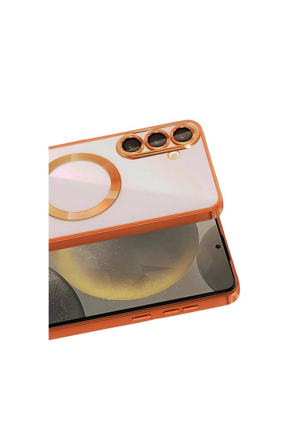 Evimdeyokyok Samsung Galaxy A37 5G Kross Magneticsafe Kapak - Turuncu