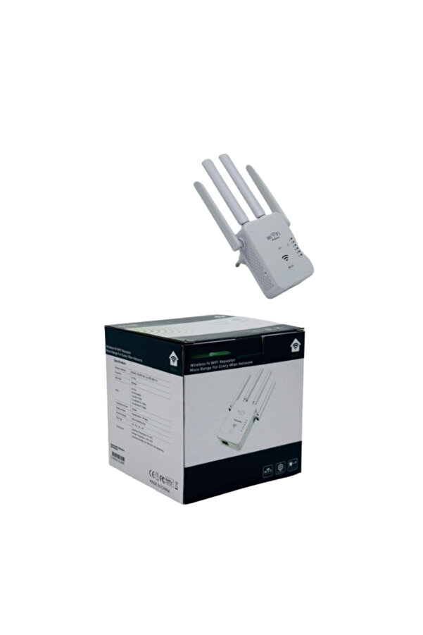 Evi̇mdeyokyok Zr800 Wr49S4T Wi̇reless-N Wi̇fi̇ Repeater