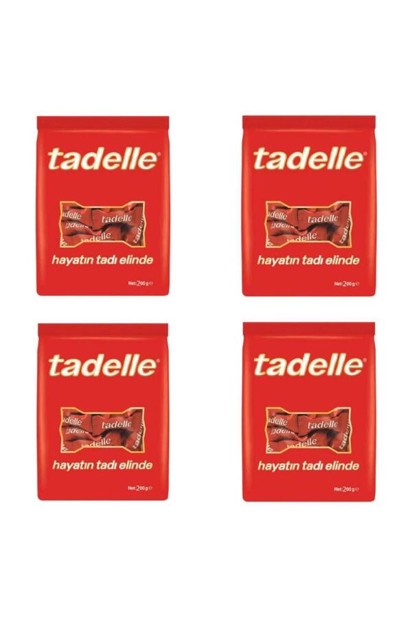 Tadelle Mini Fındık Dolgulu Sütlü Çikolata 200 gr x 4 Pk