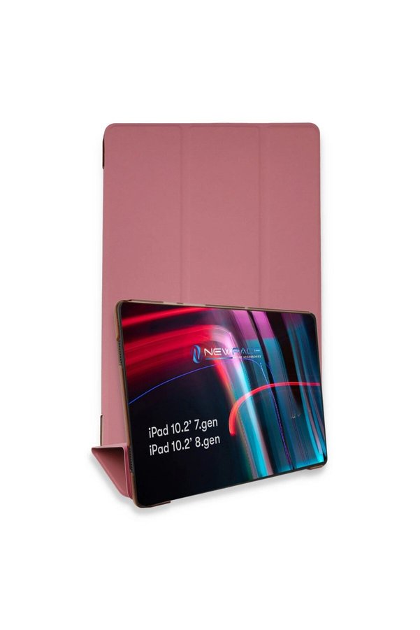 Ethab Ticaret Glb-Stl41414 Apple İpad 10.2 (7.Nesil) Kılıf Tablet Smart Kılıf - Pembe