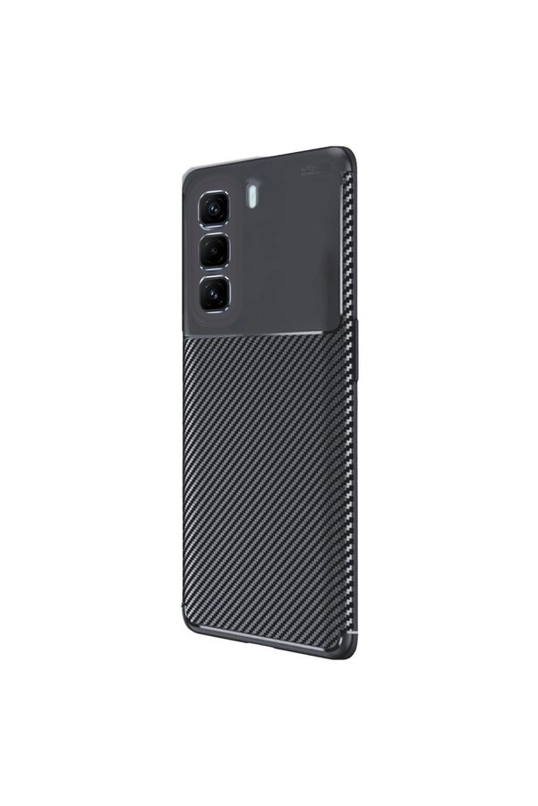 Evi̇mdeyokyok İnfi̇ni̇x Hot 50 Pro Plus 4G Auto Focus Karbon Kapak - Si̇yah