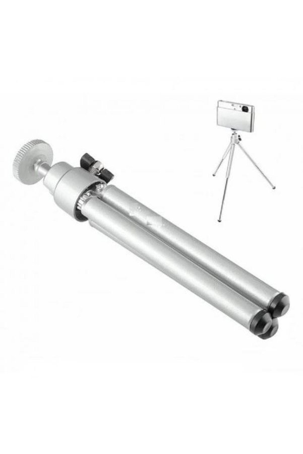 Ethab Ticaret Glb-Stl41414 Metalik Renk Tripod 3 Yönlü Profesyonel