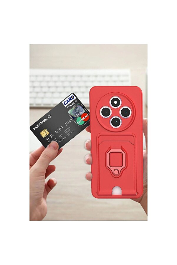 Ethab Ti̇caret Glb-Stl41414 Samsung Galaxy A15 4G Regal Magsafe Standlı Kapak - Su Yeşi̇li̇