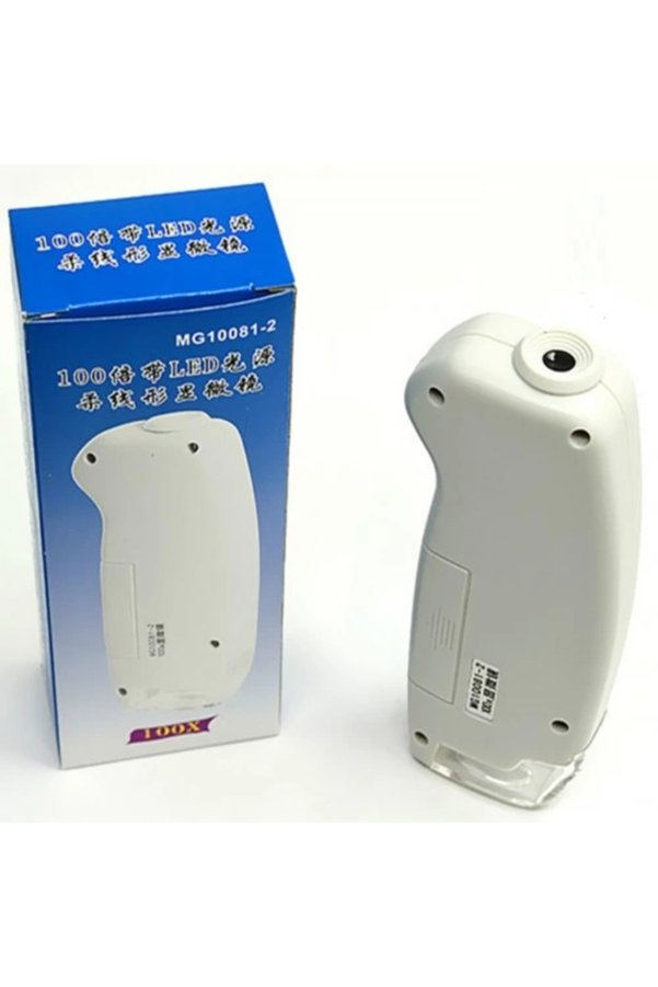 Evi̇mdeyokyok Işıklandırılmış Mi̇ni̇ 100X Mi̇kroskop Mg100812