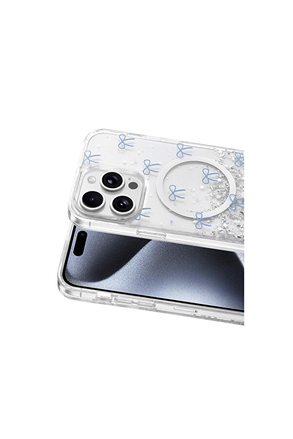 Evi̇mdeyokyok Onegi̇f Apple İphone 14 Pro Max Mi̇sk Si̇mli̇ Magsafe Kapak - Desen 3