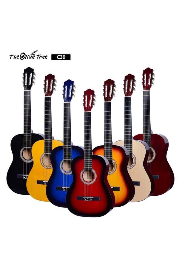 The Olive Tree C39-BK 4/4 Klasik Gitar