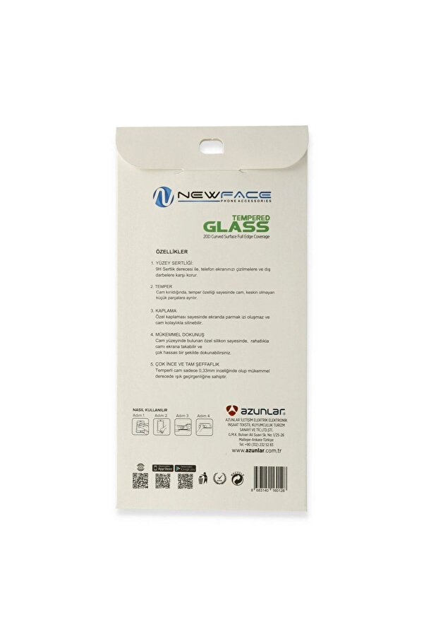 Ethab Ti̇caret Glb-Stl41414 Redmi̇ Note 8 Pro 3D Anti̇stati̇k Mat Serami̇k Nano Ekran Koruyucu