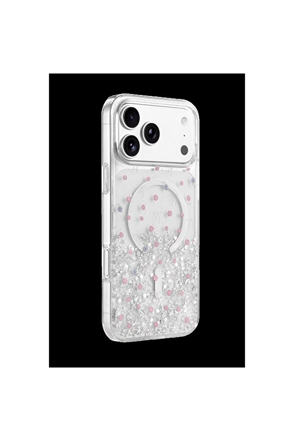 Ethab Ti̇caret Glb-Stl41414 Onegi̇f İphone 17 Pro Mi̇sk Si̇mli̇ Magsafe Kapak - Desen 1