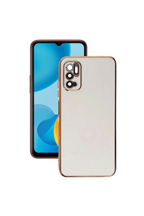 Ethab Ti̇caret Glb-Stl41414 Samsung Galaxy S25 Kılıf Volet Si̇li̇kon - Beyaz