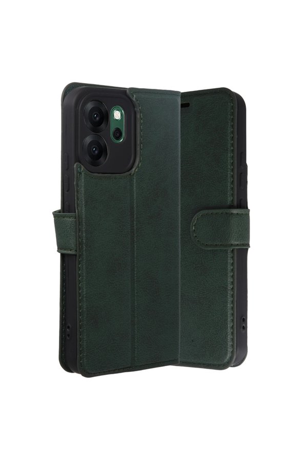 Evimdeyokyok Oppo Reno 14F Trend S Plus Kapaklı Kılıf - Yeşil