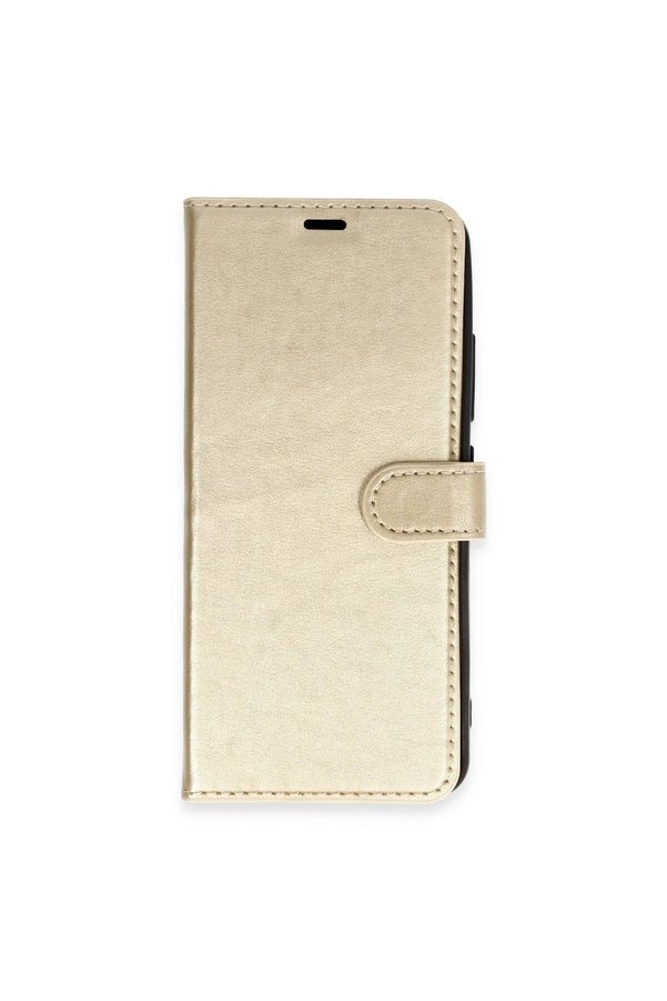 Ethab Ticaret Glb-Stl41414 Huawei Y6 Prime Kılıf Trend S Plus Kapaklı Kılıf - Gold