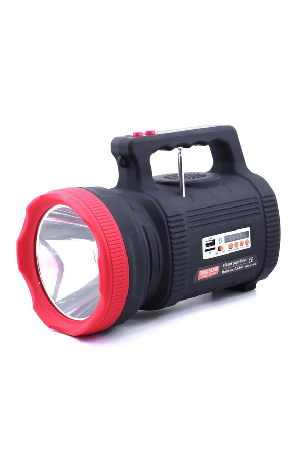 Evi̇mdeyokyok Gold Si̇lver Gs-540 Güneş Enerji̇li̇ Spot Fener