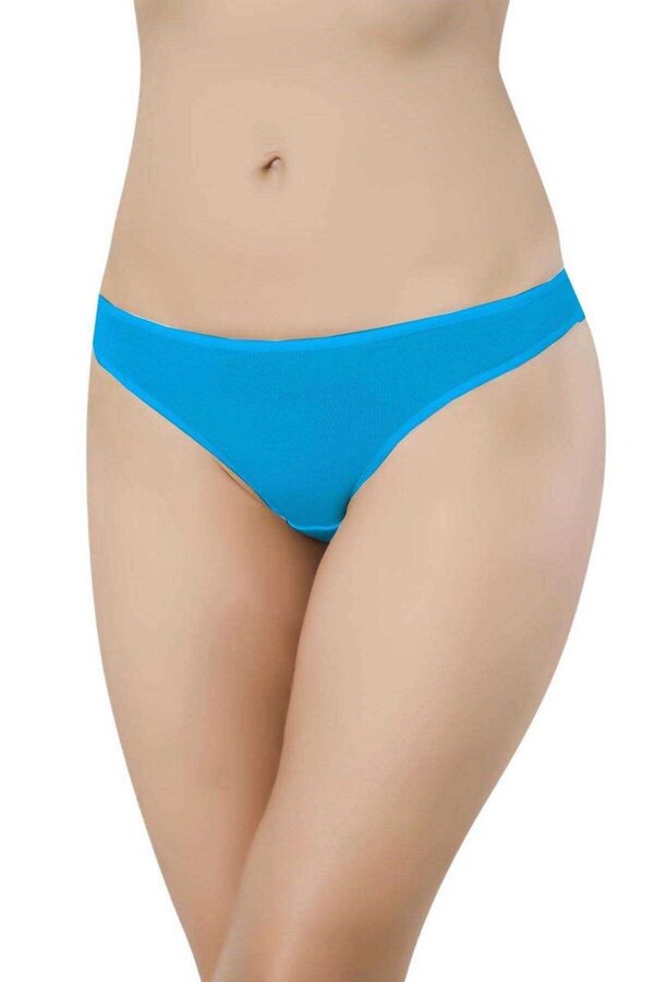 Ethab Ticaret Glb-Stl41414 10 Adet Süper Eko Set Likralı Kadın Slip Külot Çok Renkli